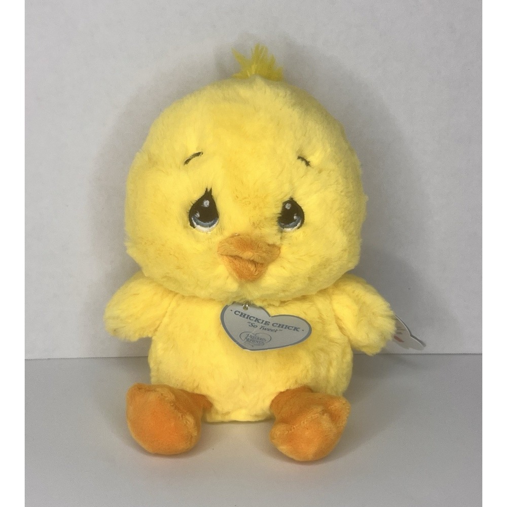 Aurora Precious Moments Yellow Chick Plush 8" Stuffed Animal Easter Baby Gift